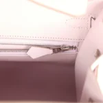 Hermes Birkin Sellier 25 Mauve Pale Epsom Palladium Hardware - Image 9