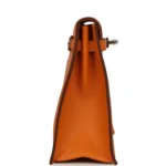 Hermes Kelly Danse Abricot Verso Evercolor Palladium Hardware - Image 3