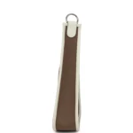 Hermes Neo Evelyne PM Etoupe Officier Canvas and Gris Pale Swift Palladium Hardware - Image 3