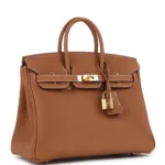 Hermes Birkin 25 Gold Togo Gold Hardware - Image 2