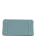 Hermes Birkin 35 Ciel Togo Palladium Hardware - Image 6