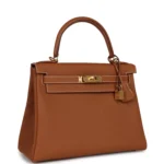 Hermes Kelly Retourne 28 Gold Togo Gold Hardware - Image 2