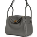 Hermes Lindy 26 Gris Meyer Evercolor Gold Hardware - Image 4