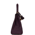 Hermes Kelly Retourne 25 Cassis Togo Gold Hardware - Image 3