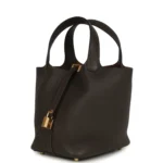 Hermes Picotin Lock 18 Ebene Clemence Gold Hardware - Image 5