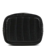 Hermes Micro Picotin Lock 14 Black Matte Alligator Palladium Hardware - Image 6