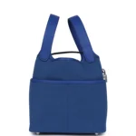 Hermes Picotin Cargo 18 Bleu Royal Swift and Toile Canvas Palladium Hardware - Image 3