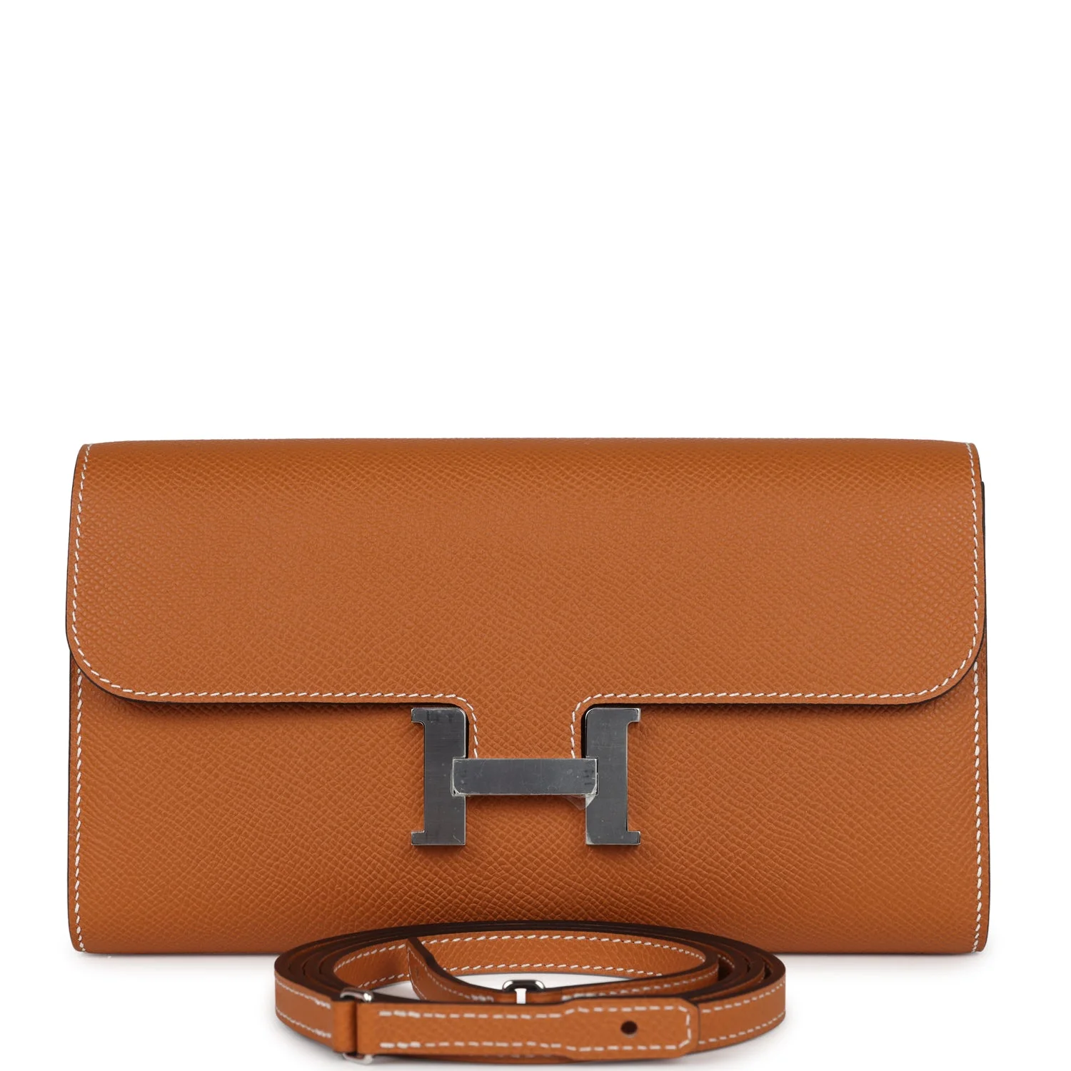 B7EF5275-B891-3DEF-74E1-2219A2A5AFE7.webp Hermes Constance To Go Wallet Toffee Epsom Palladium Hardware - Image 1