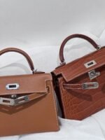 Herm&egrave;s Minikelly II Saddle Alligator - Image 4