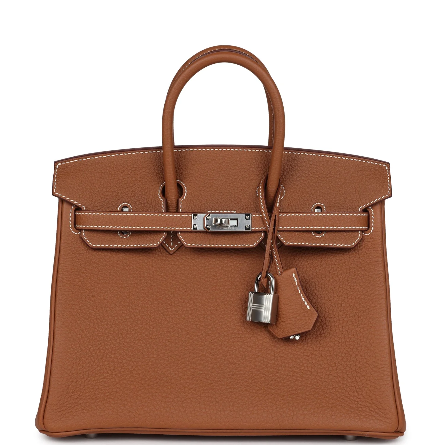 B8575B64-5967-2D88-C9C6-28AFFB8A3D22.webp Hermes Birkin 25 Gold Togo Palladium Hardware - Image 1