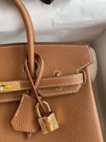 Herm&egrave;s Birkin  Brown TOGO  Palladium Hardware customization - Image 2