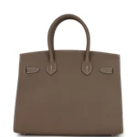 Hermes Birkin Sellier 30 Etoupe Epsom Palladium Hardware - Image 4