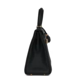 Hermes Kelly Retourne 25 Black Togo Permabrass Hardware - Image 3