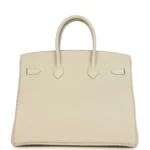 Hermes Birkin 35 Craie Togo Gold Hardware - Image 4