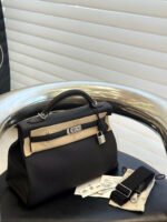 Herm&egrave;s Kelly maxi 42 Black TOGO Custom