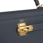 Hermes Kelly Sellier 28 Ardoise Epsom Gold Hardware - Image 7