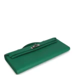 Hermes Kelly Cut Vert Vertigo Swift Palladium Hardware - Image 6