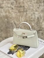 Hermes Kelly2 Mini 19 crocodile skin - Image 3