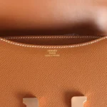 Hermes Constance 18 Gold Epsom Rose Gold Hardware - Image 8