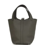 Hermes Picotin Lock 18 Gris Meyer Clemence Palladium Hardware - Image 4