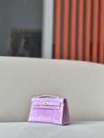 Hermes Kelly1 Mini 22 Deerskin - Image 3