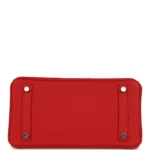Hermes Birkin 25 Rouge Radieux Togo Palladium Hardware - Image 6