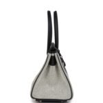 Hermes Shoulder Birkin Light 39 Multicolor Toile and Black Swift Palladium Hardware - Image 3