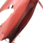 Hermes Mini Jypsiere Rouge H Swift Gold Hardware - Image 9