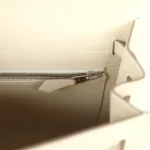Hermes Kelly Sellier 25 Craie Epsom Electrum Hardware - Image 9
