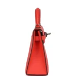 Hermes Kelly Sellier 20 Orange Field Epsom Palladium Hardware - Image 4