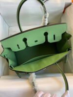 Herm&egrave;s Birkin 25-30cm Vert Avocat 🥑  EPSON custom - Image 5