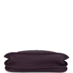Hermes Evelyne III PM Cassis Clemence and Ecru Toile H Palladium Hardware - Image 6