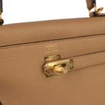 Hermes Kelly Retourne 25 Chai Togo Gold Hardware - Image 7