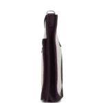Hermes Evelyne III PM Cassis Clemence and Ecru Toile H Palladium Hardware - Image 3