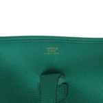 Hermes Evelyne III PM Vert Jade Clemence Gold Hardware - Image 7