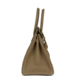 Hermes Birkin 30 Beige Marfa Togo Gold Hardware - Image 4
