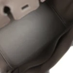 Hermes Birkin 25 Ecru-Beige Toile H Canvas and Ecorce Swift Permabrass Hardware - Image 8