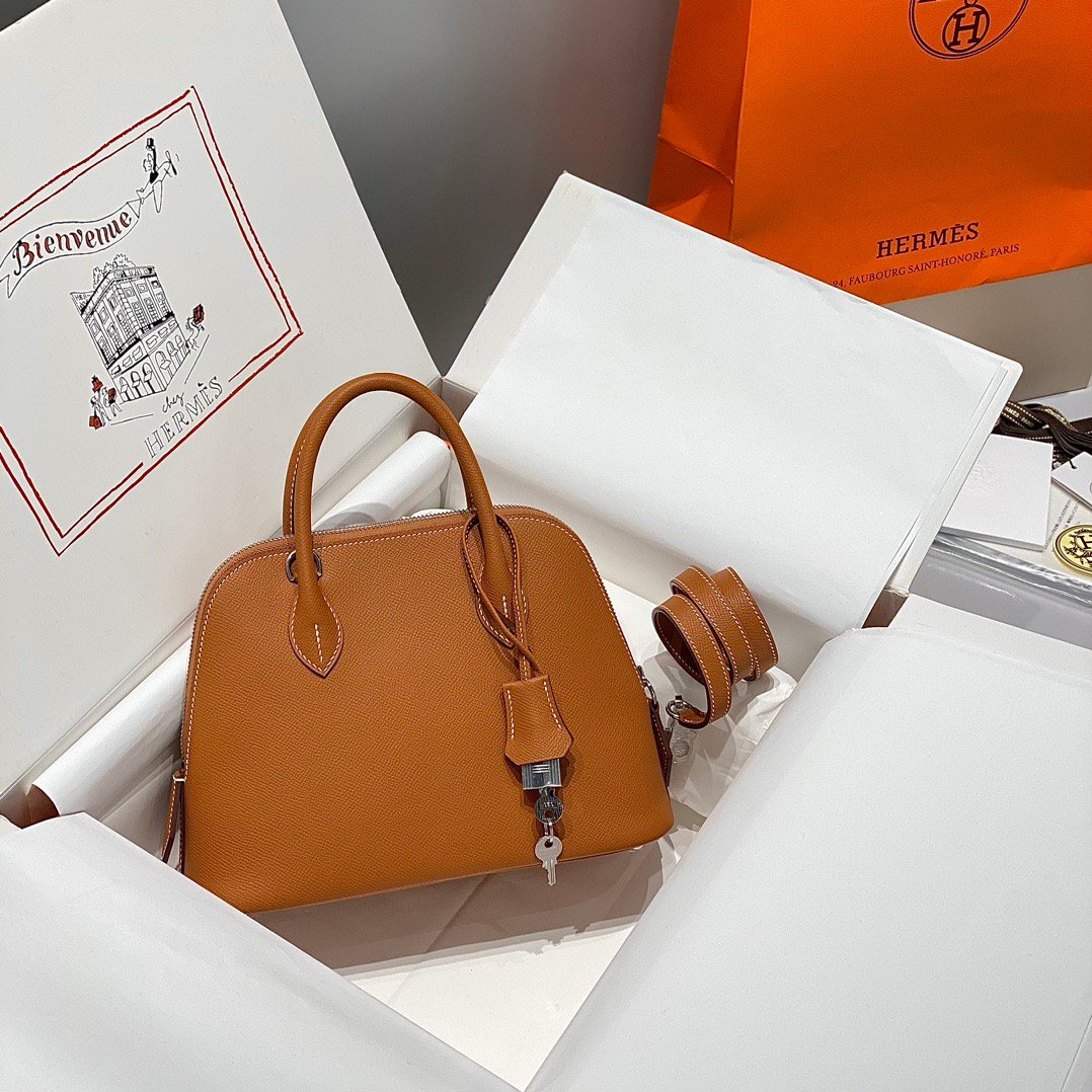 C85A4304-71D4-DD2C-3DA9-679725D0F59A.jpg Hermes Bolide Epsom 25cm Custom-made - Image 1