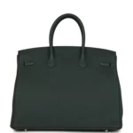 Hermes Birkin 35 Vert Mangrove Togo Palladium Hardware - Image 4