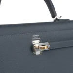Hermes Kelly Sellier 25 Ardoise Epsom Electrum Hardware - Image 7