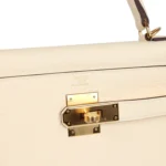 Hermes Kelly Retourne 28 Nata Clemence Gold Hardware - Image 7