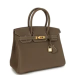 Hermes Birkin 30 Etoupe Togo Gold Hardware - Image 2