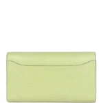 Hermes Constance Wallet To Go Jaune Bourgeon Matte Alligator Palladium Hardware - Image 4