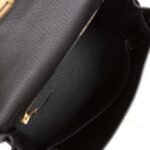 Hermes Kelly Retourne 25 Black Togo Gold Hardware - Image 8