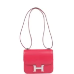 Hermes Constance 18 Rose Extreme Chevre Chamkila Palladium Hardware - Image 7