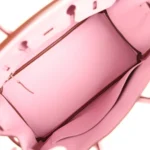 Hermes Birkin 25 Mauve Sylvestre Swift Palladium Hardware - Image 8