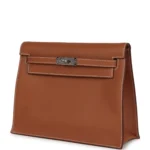 Hermes Kelly Danse Gold Evercolor Verso Palladium Hardware - Image 5