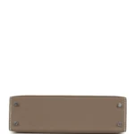Hermes Kelly Sellier 20 Etoupe Epsom Palladium Hardware - Image 6