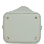 Hermes Picotin Lock 22 Bleu Glacier Clemence Gold Hardware - Image 6