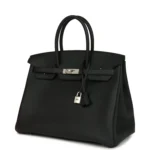 Hermes Birkin 35 Black Togo Brushed Palladium Hardware - Image 5